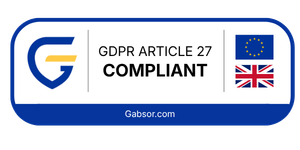 Gabsor GDPR compliance badge
